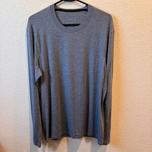 Lululemon Heathered Blue Long Sleeve Tee